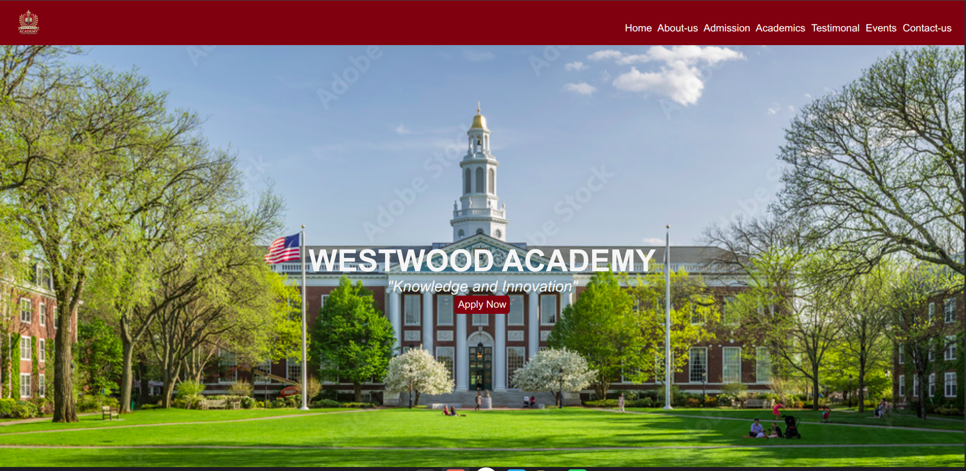 Complete School Website